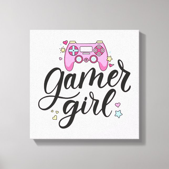 Toile Gamer fille (Recto)