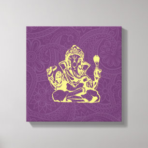 Toile Ganesha Hindu Deity Canvas Wall Art