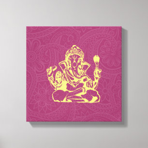 Toile Ganesha Hindu Deity Canvas Wall Art