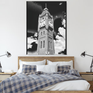 Toile Gardien du temps de la tour de l'horloge de Camper
