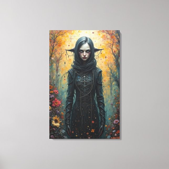 Toile Gardien forestier enchanté (Recto)