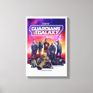 Toile Gardiens de la Galaxie Affiche de Groupe de Person