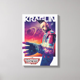 Toile Gardiens de la Galaxie affiche de personnage Kragl