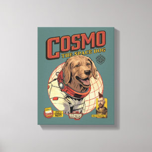 Toile Gardiens du Cosmo Galaxy Le chien spatial