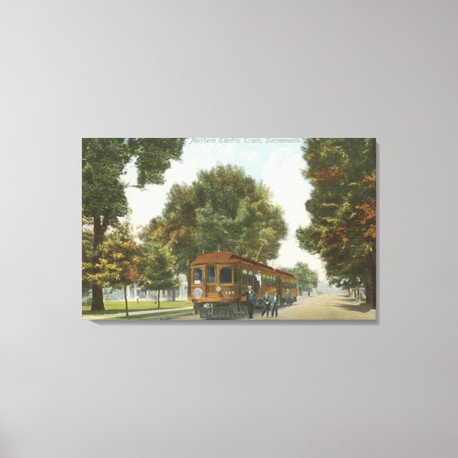 Toile Gare de Northern Electric (Recto)