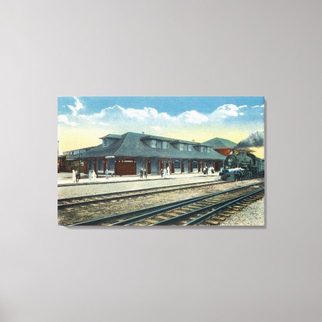 Toile Gare du Maine Central (Recto)