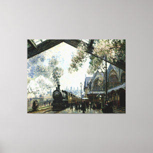 Toile Gare St Lazare