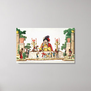 Toile Gargantua à son petit dîner, c.1800