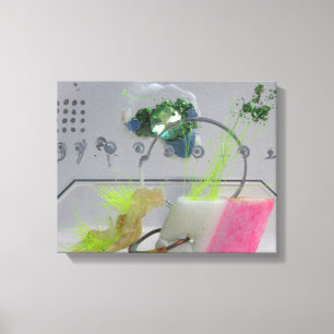 Toile Geek Gem K7 1986 Mélange de supports