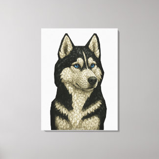Toile Gemme de Husky Sibérien