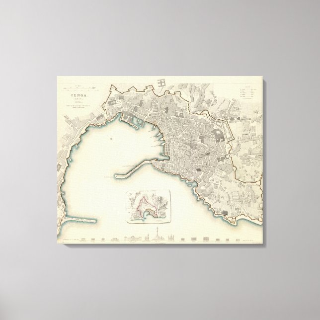 Toile Gênes Gênes (Recto)