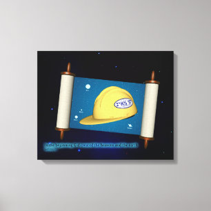 Toile Genèse 1:1 - Construction