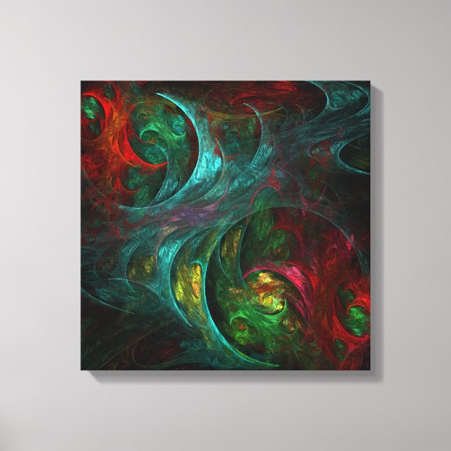 Toile Genesis Nova Art Abstrait Quad Canvas Imprimer (Recto)