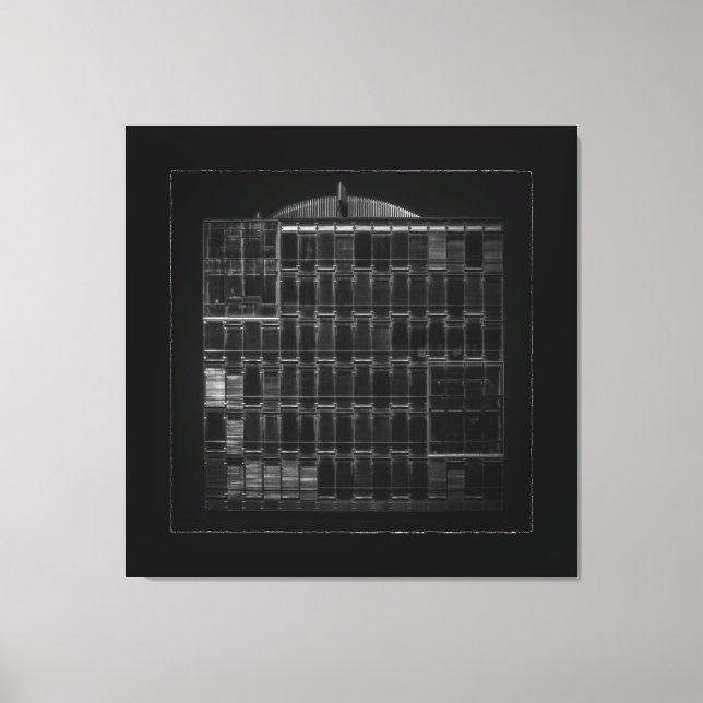 Toile Geometry No 46 with Border (Recto)