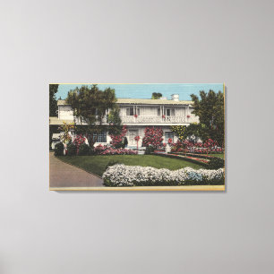 Toile George Burns et la maison de Gracie Allen