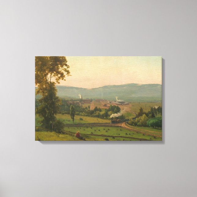 Toile George Inness - La vallée de Lackawanna (Recto)