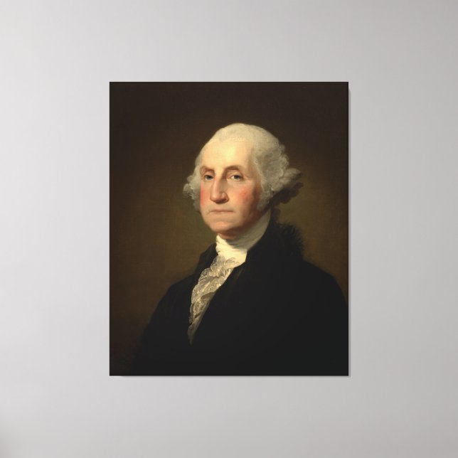 Toile George Washington 1er président américain par Stua (Recto)