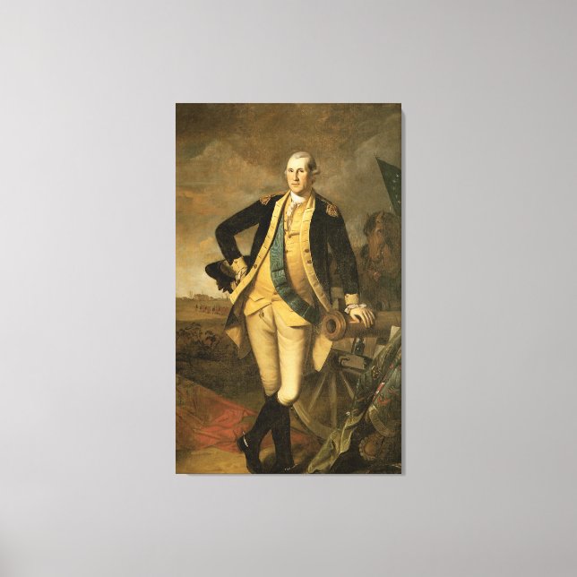 Toile George Washington à Princeton, 1779 (Recto)