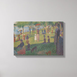 Toile Georges Pierre Seurat | Etudier pour un dimanche s