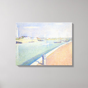 Toile Georges Seurat - Le chenal des cimes