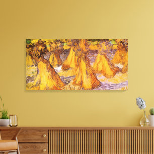Toile Gerbier de blé par Vincent van Gogh