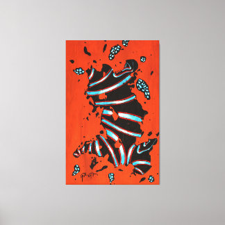 Toile GGAST - Energy Code ECL7 - Stretched Canvas Print