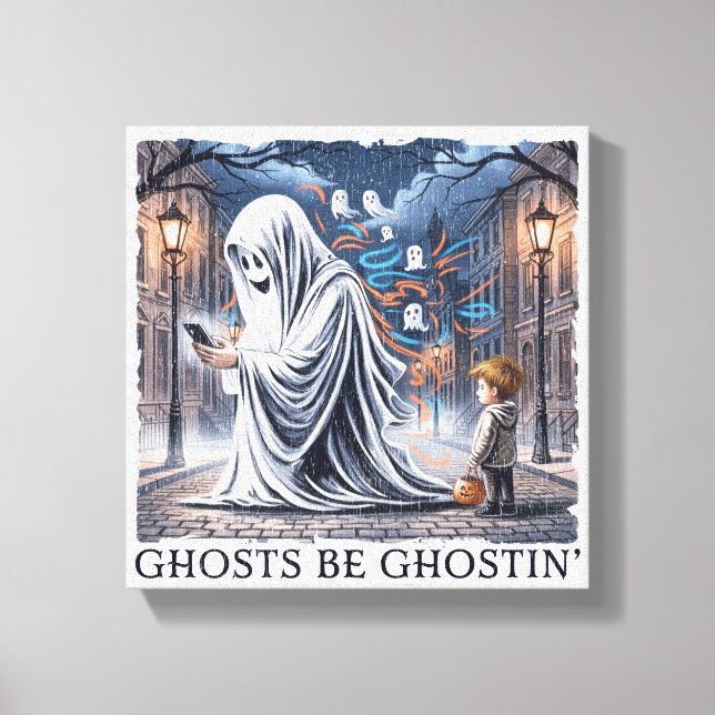Toile Ghosts Be Ghostiln' (Recto)