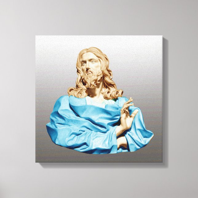 Toile Gian Lorenzo Bernini Bust of Christ 1679 (Recto)