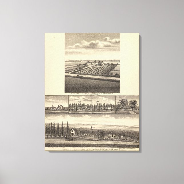 Toile Gibson, Nebraska (Recto)