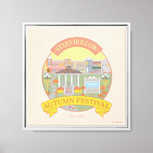 Toile Gilmore Girls Stars Hollow Festival d'automne