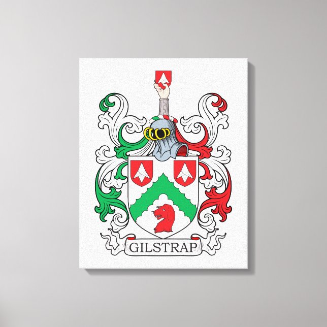 Toile Gilstrap Family Crest (Recto)