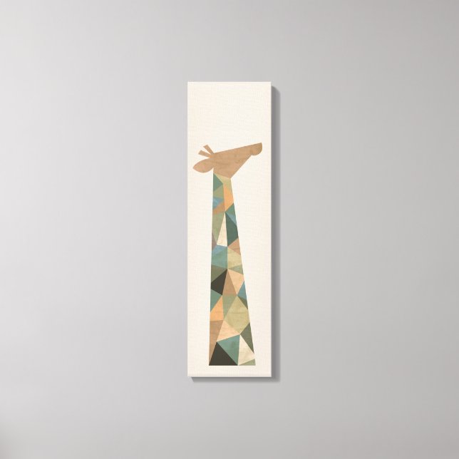 Toile Giraffe Abstraite (Recto)