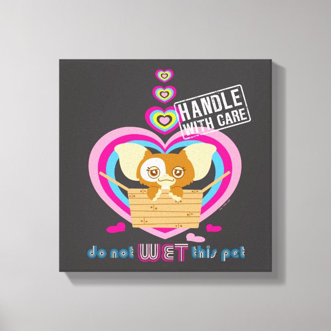 Toile Gizmo | Ne pas attendre cet animal (Recto)