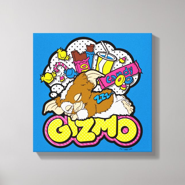 Toile Gizmo | Rêver de sucreries (Recto)