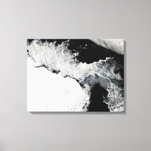 Toile Glace de mer dans l'océan du sud