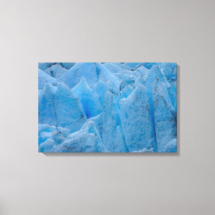 Toile Glacier bleu