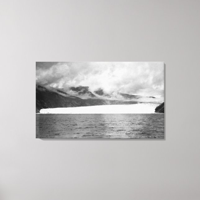 Toile Glacier Taku près de Juneau, Alaska Photographie (Recto)