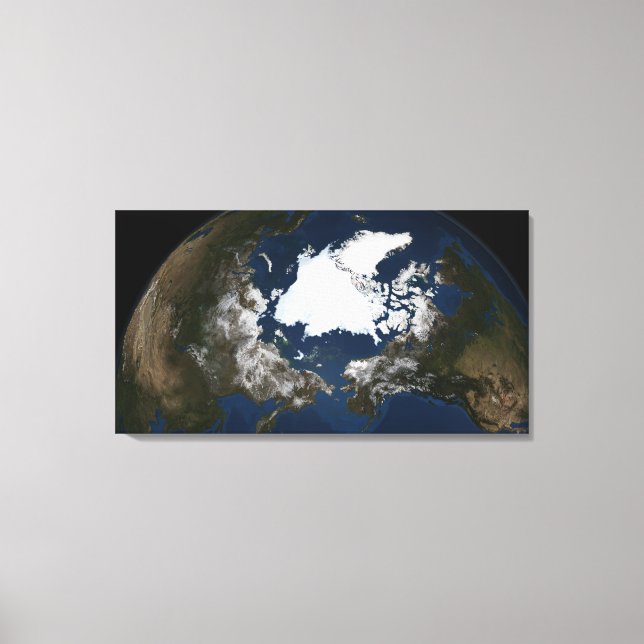 Toile Glice marine arctique (Recto)