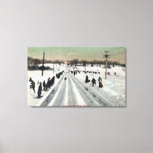 Toile Glissière ViewMontreal, Canada de toboggan de par