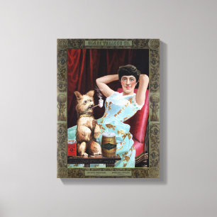 Toile Globe Tobacco Co. Chew Poster vintage du Globe
