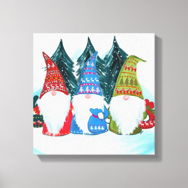 TOILE GNOMES  (Recto)