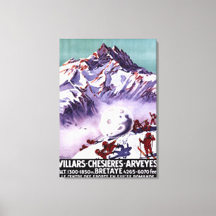 Toile Gnomes vilains faisant l'affiche géante de