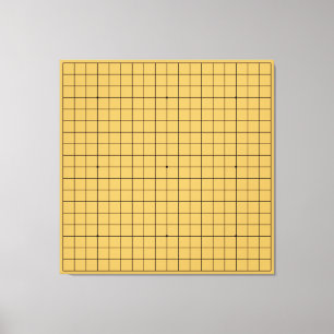 Toile Goban Wrapped Canvas