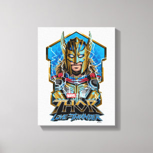 Toile Golden Armor Thor Love et Thunder Graphic