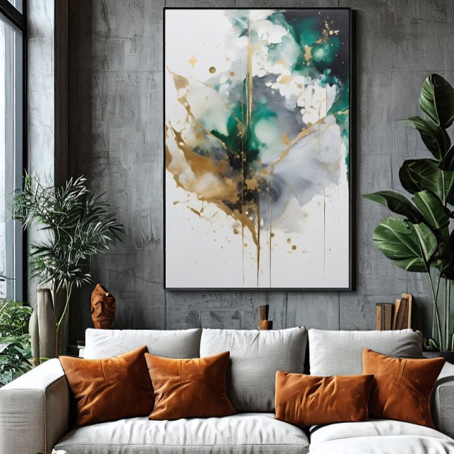 Toile Golden Aurora (Créateur téléchargé)