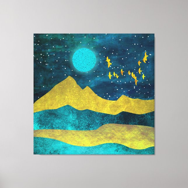 Toile Golden Flock (Recto)