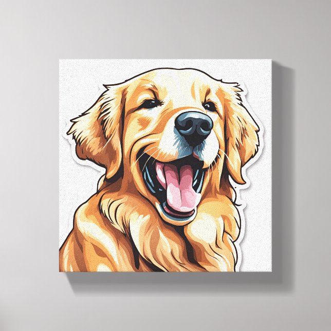 Toile Golden Retriever (Recto)