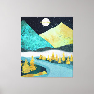 Toile Golden River