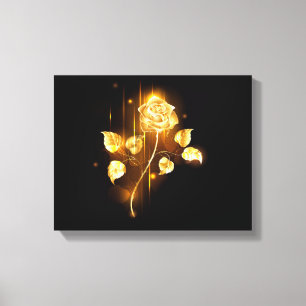 Toile Golden rose ( gold rose )