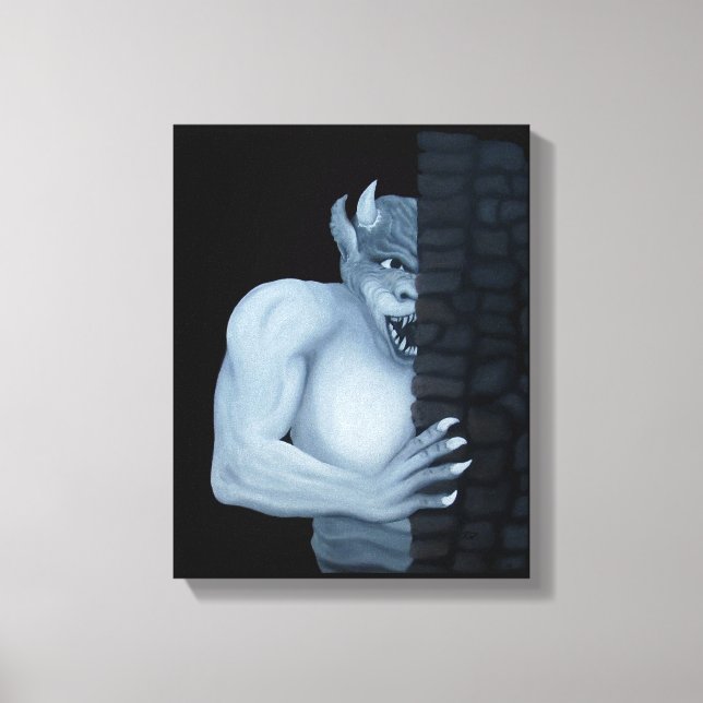 Toile Golem - Gargoyle (Recto)